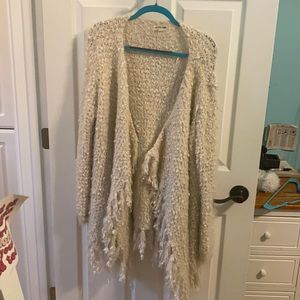 fur cardigan